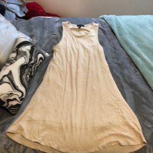 Tan forever 21 dress